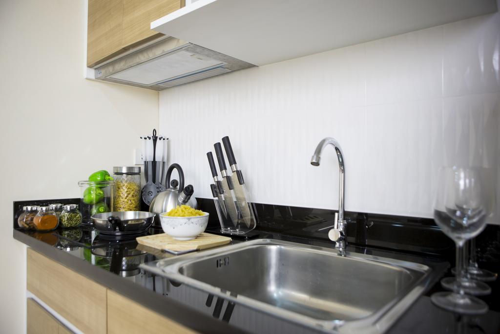 Bbg Seaside Luxurious Service Apartment Bangsaen Camera foto