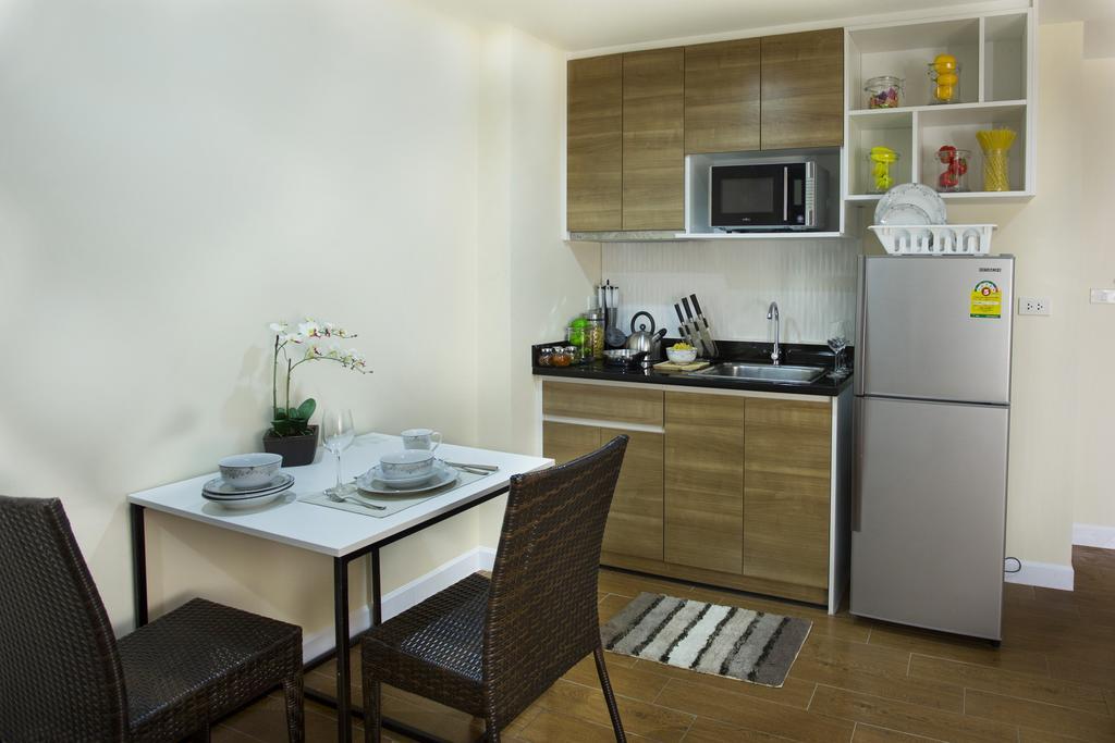 Bbg Seaside Luxurious Service Apartment Bangsaen Camera foto
